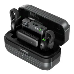 SmallRig 56526 S70 Wireless Microphone With Multi-Device Compatibility. Black