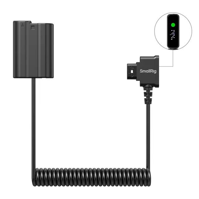 SmallRig 6537 Dummy Battery Cable D-tap For Nikon EN-EL15c 