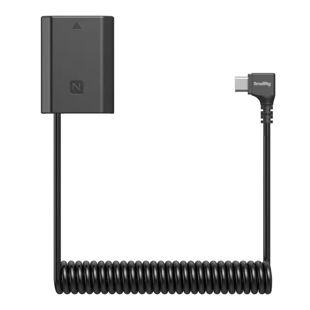 SmallRig 6539 Dummy Battery Cable USB-C For Sony NP-FZ100 