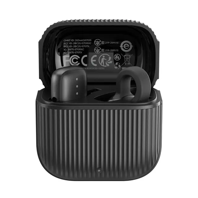 SmallRig 6546 S70-C1 Wireless Microphone With USB-C Adapter for Phones. Black 