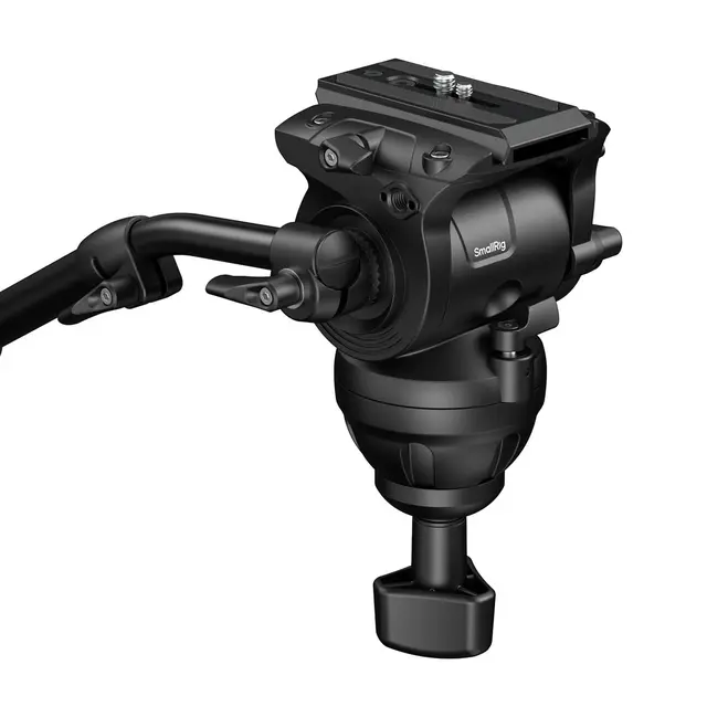 SmallRig 6552 Heavy-Duty Video Head Max 15kg. 75mm kulefeste. Aluminium 