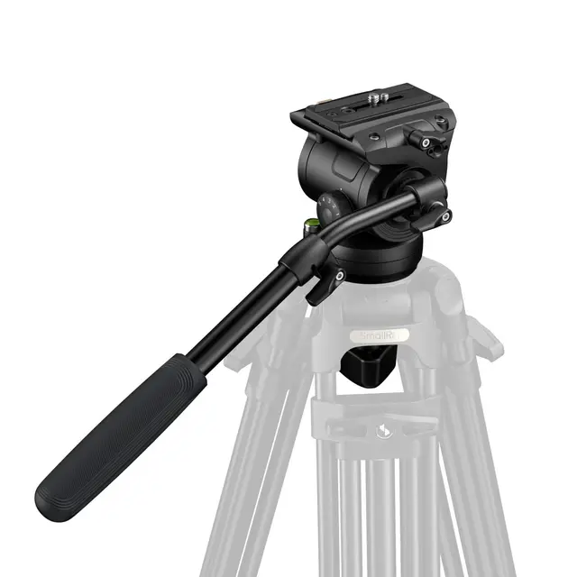 SmallRig 6552 Heavy-Duty Video Head Max 15kg. 75mm kulefeste. Aluminium 