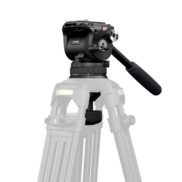 SmallRig 6554 Heavy-Duty Video Head Max 17kg. 100mm kulefeste. Aluminium 