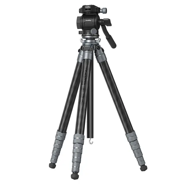 SmallRig 6599 Travel Video Tripod Ultra-Light Carbon Fiber 