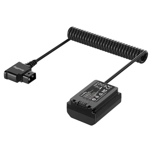 SmallRig 6655 Dummy Battery Cable D-tap For Sony NP-FZ100 