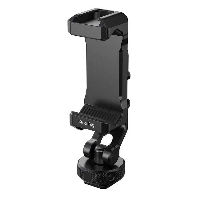 SmallRig 6661 PC-T1 Metal Phone Clamp With Triple Cold Shoe Mounts 