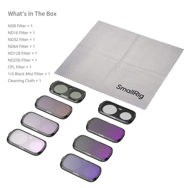 SmallRig 6687 Filter Kit For Insta360 Luna Ultra 