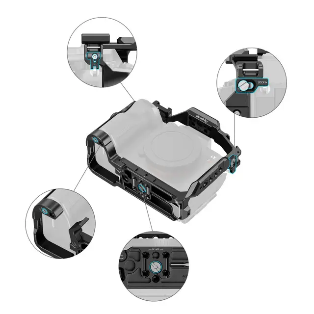 SmallRig 6703 Cage Kit for Sony Alpha 7R For Sony Alpha 7 VI 