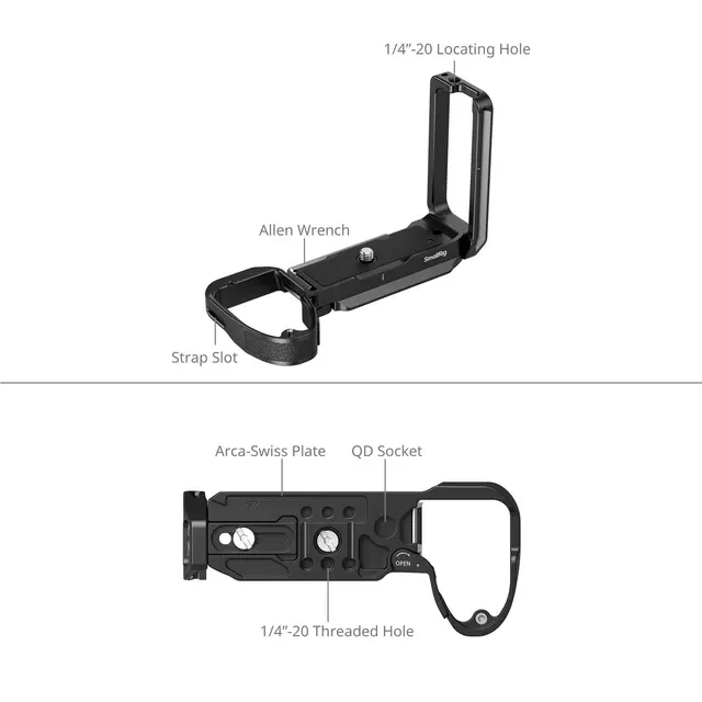 SmallRig 6706 L-Shaped Mount Plate For Sony Alpha 7 VI 