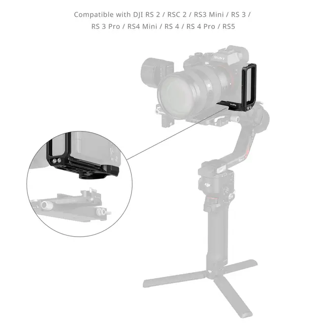 SmallRig 6706 L-Shaped Mount Plate For Sony Alpha 7 VI 