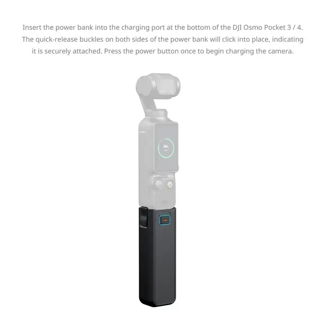 SmallRig 6713 Power Bank For DJI Osmo Pocket 3 / 4 