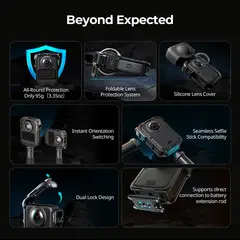 SmallRig 6715 Cage for DJI Osmo 360 II Advanced Edition