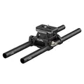 SmallRig 6761 Arca-Type Mount Plate Baseplate 15mm Dual Rod Clamp m/Rør 30cm