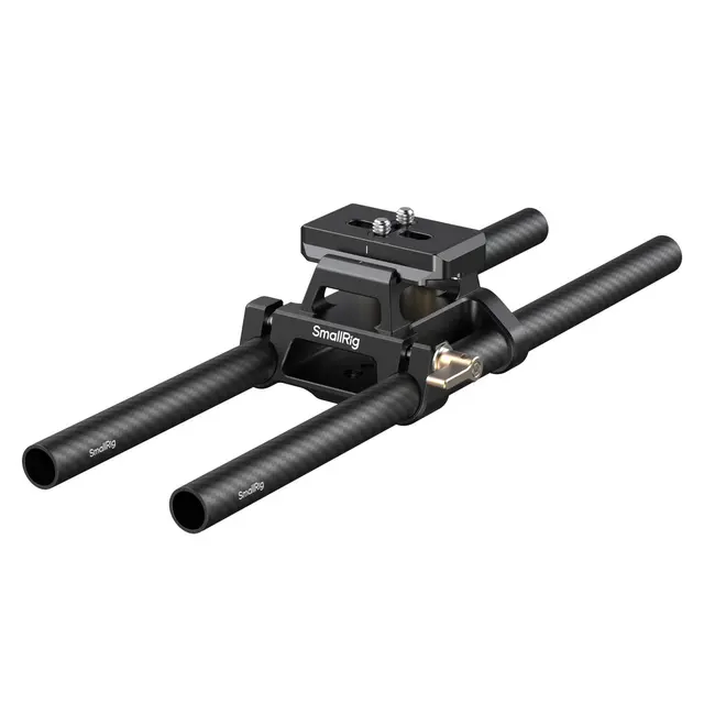 SmallRig 6761 Arca-Type Mount Plate With 15mm Dual Rod Clamp 