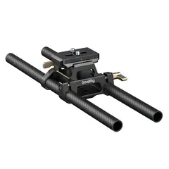 SmallRig 6761 Arca-Type Mount Plate With 15mm Dual Rod Clamp
