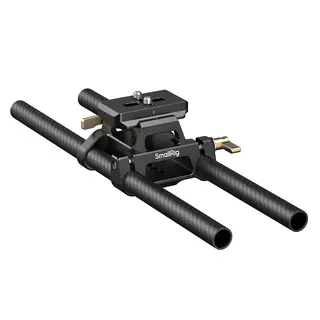 SmallRig 6761 Arca-Type Mount Plate With 15mm Dual Rod Clamp