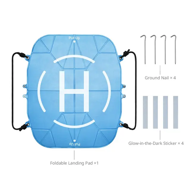 SmallRig 6763 Foldable Landing Pad Landingplattform for droner 70x63 cm 