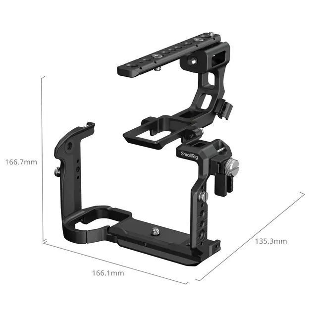 SmallRig 6777 HawkLock Cage Kit For Sony FX5 & XLR Handle 
