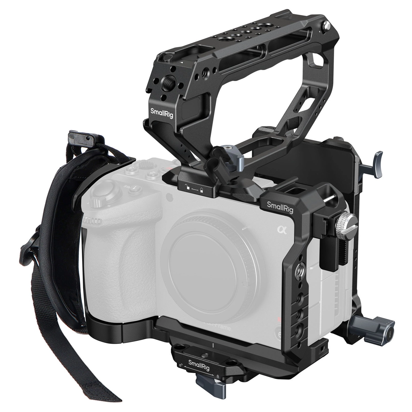 SmallRig 6779 HawkLock Handheld Cage Kit With V-Mount Plate for Sony FX5
