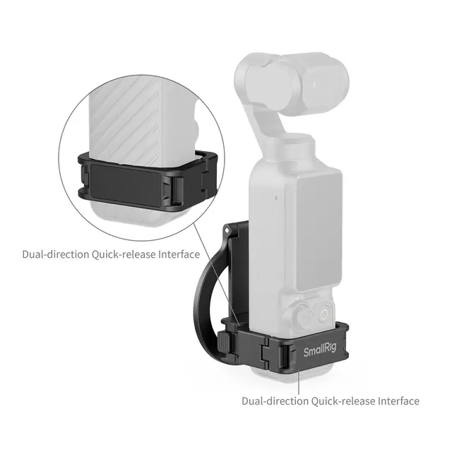 SmallRig 6864 Lightweight Vlog Cage Kit For DJI Osmo Pocket 3 /4 /4P /Xtra Muse 