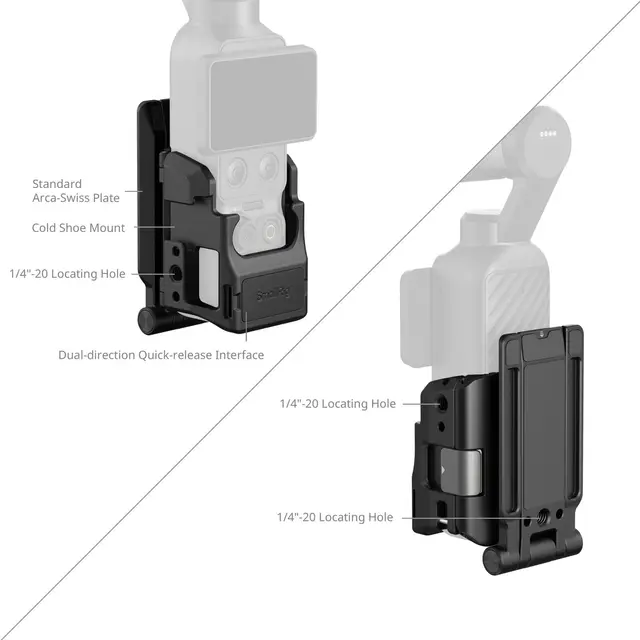 SmallRig 6872 Cage Kit For DJI Osmo Pocket 4 / 3 