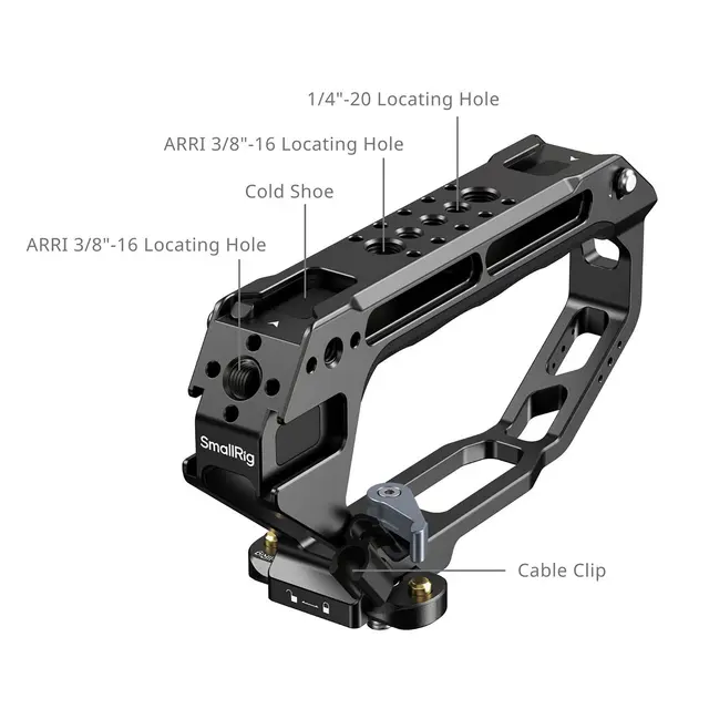 SmallRig 6924 HawkLock Advanced Cage Kit With Dual Rod System 