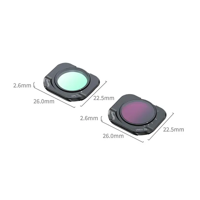 SmallRig 7112 CPL & VND Filter Kit For Insta360 Luna Pro 