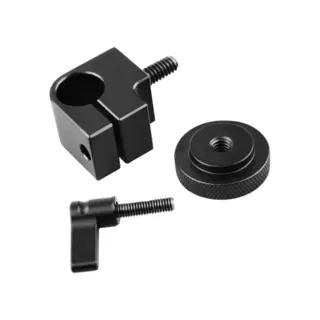 SmallRig 860B Single RailBlock 15mm ROD 15mm Rør klemme for ett rør + 1/4" HAN