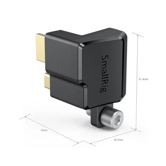 SmallRig 2700 HDMI Vinklet adapter For BMPCC 4K/6K 