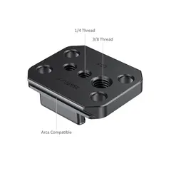 SmallRig 2668 Buckle Adapter for GoPro Med Arca QR-Plate