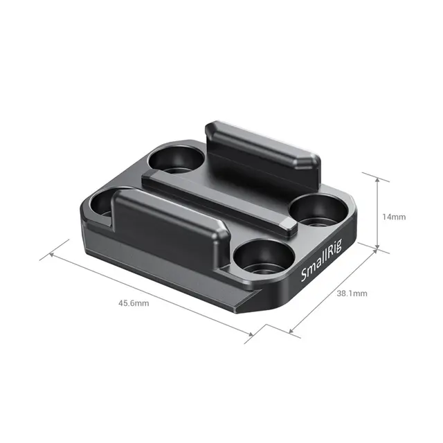 SmallRig 2668 Buckle Adapter for GoPro Festeplate for GoPro glidefeste - Arca S 