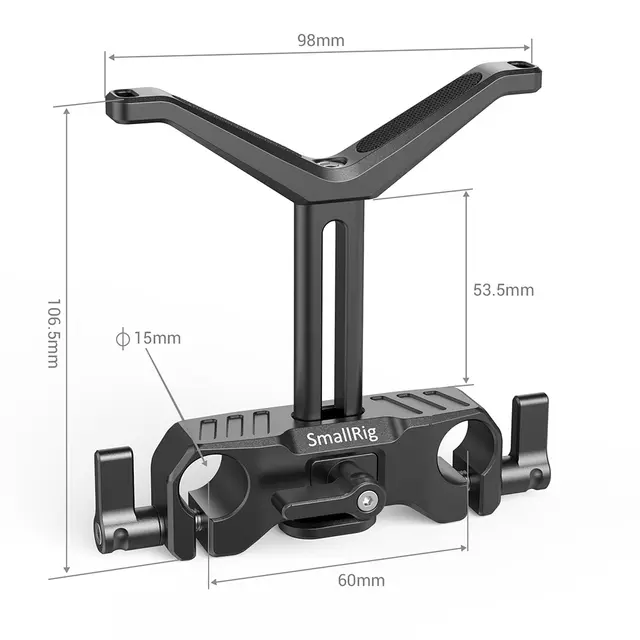 SmallRig 2681 Universal Lens Support 15mm LWS 