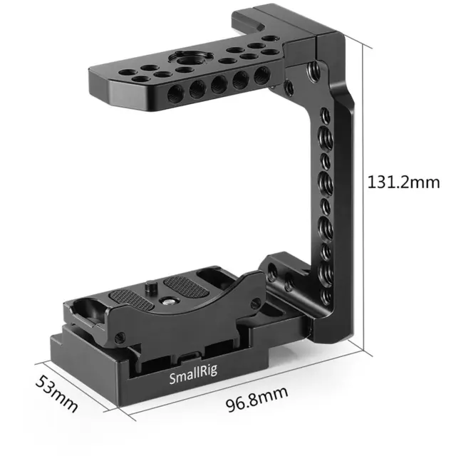 SmallRig 2262 Half Cage QR NikonZ5/Z6/Z7 Inkl. feste for Manfrotto 501 