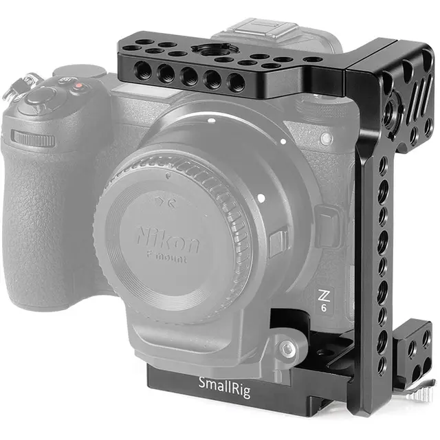 SmallRig 2262 Half Cage QR NikonZ5/Z6/Z7 Inkl. feste for Manfrotto 501 