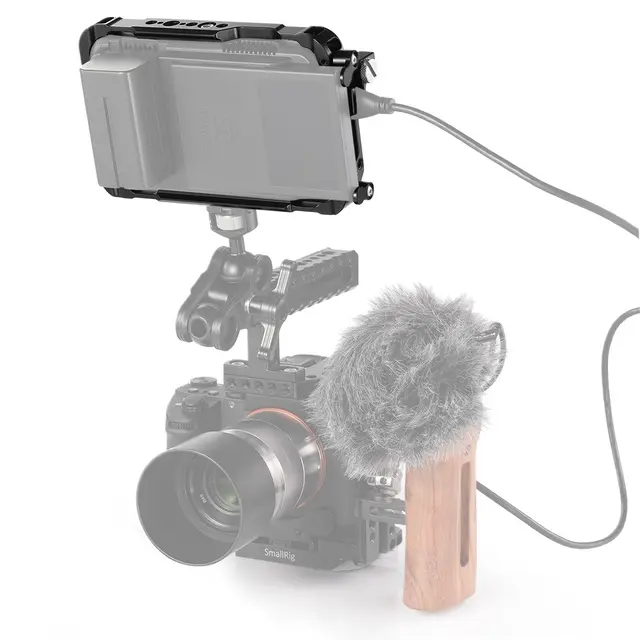 SmallRig 2209 Cage for Atomos Ninja V Monteringsbur med ekstra festepunkter 