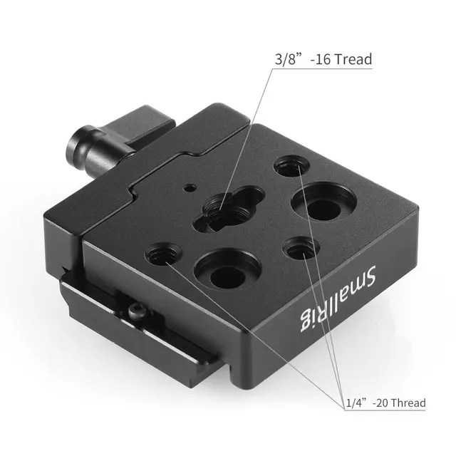 SmallRig 2280 QR Clamp & Plate Arca Hurtigfeste og festeplate - Arca Swiss 