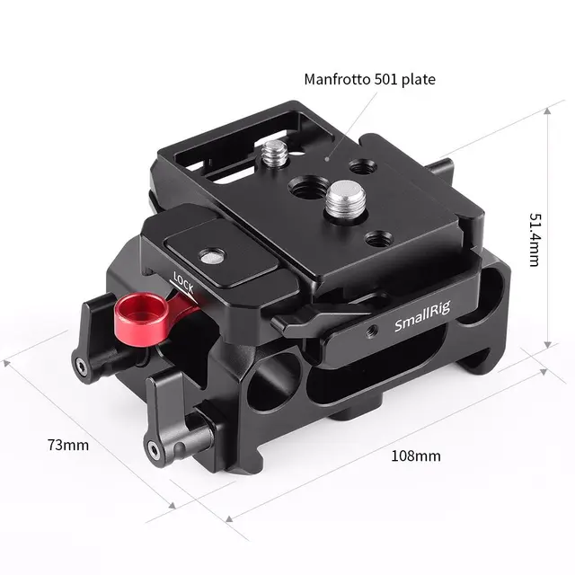 SmallRig 2266 Baseplate for BMDPCC 4K/6K 