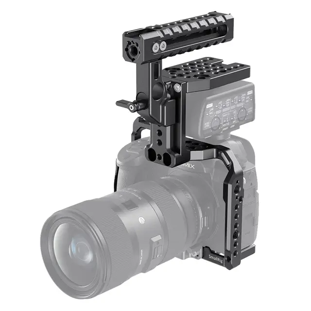 SmallRig 2649 Cage w/XLR Helmet Kit For Panasonic Lumix GH5 og GH5S 