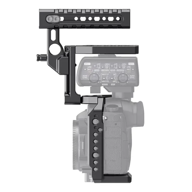 SmallRig 2649 Cage w/XLR Helmet Kit For Panasonic Lumix GH5 og GH5S 
