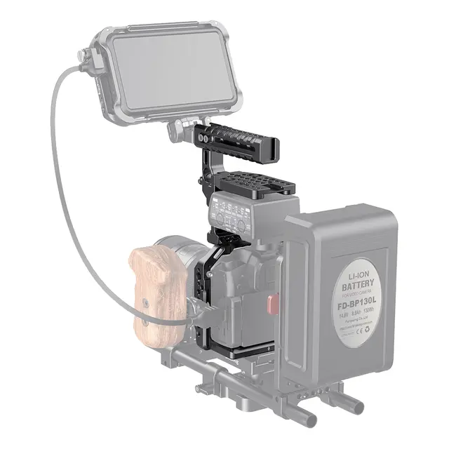 SmallRig 2649 Cage w/XLR Helmet Kit For Panasonic Lumix GH5 og GH5S 