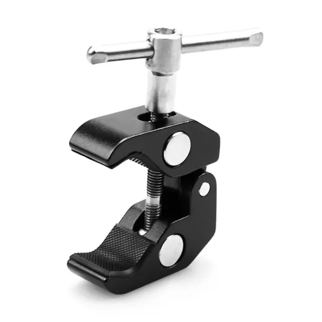 SmallRig 2058 mini Super Clamp 2 pakk 2 stk miniklemme med gjengefester 1,5 kg 