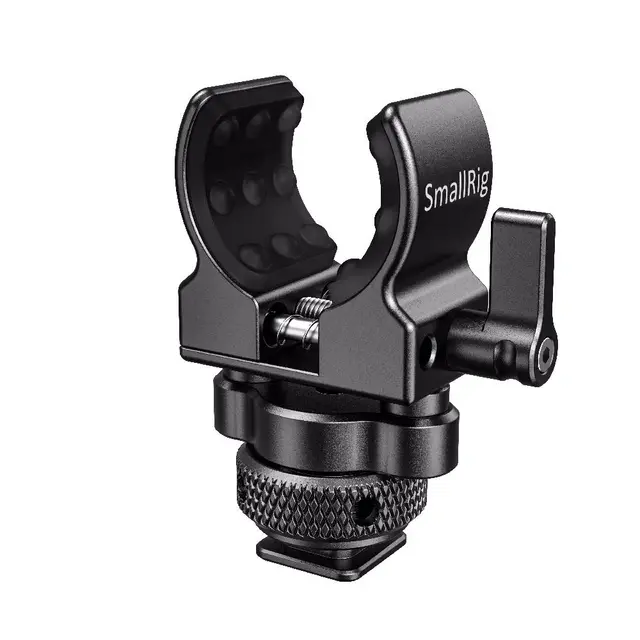 SmallRig 2352 Shotgun Mic Holder Cold Mikrofonholder for blitsko og med klemme 