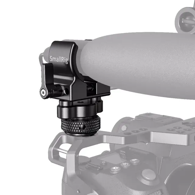 SmallRig 2352 Shotgun Mic Holder Cold Mikrofonholder for blitsko og med klemme 