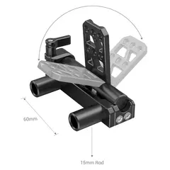 SmallRig 2802 Dual 15mm Rod Battery Hing