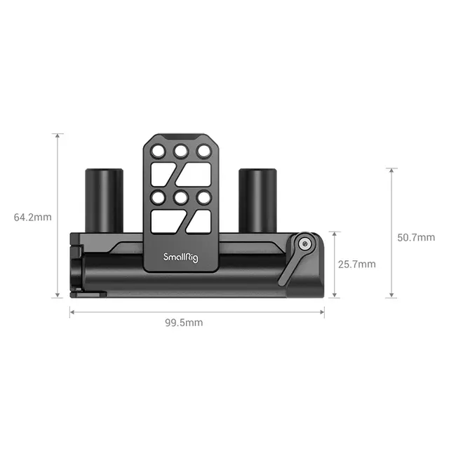 SmallRig 2802 Dual 15mm Rod Battery Hing 