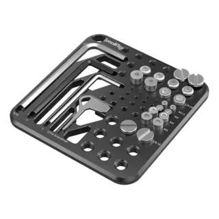 SmallRig 3184 Screw &amp; Hex Key Storage Pl Oppbevaringsplate med skruer og verkt&#248;y