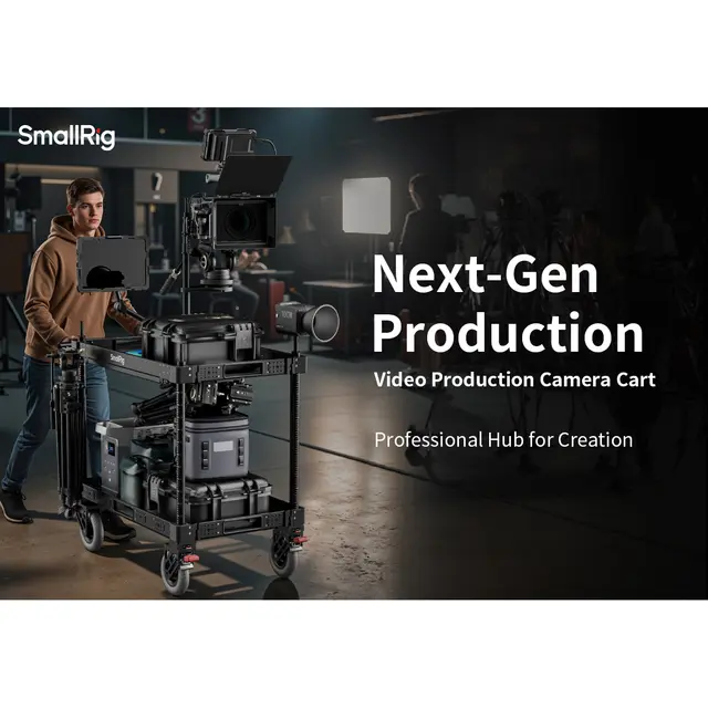 SmallRig 4573 36" Lightweight Cart For Video Production 