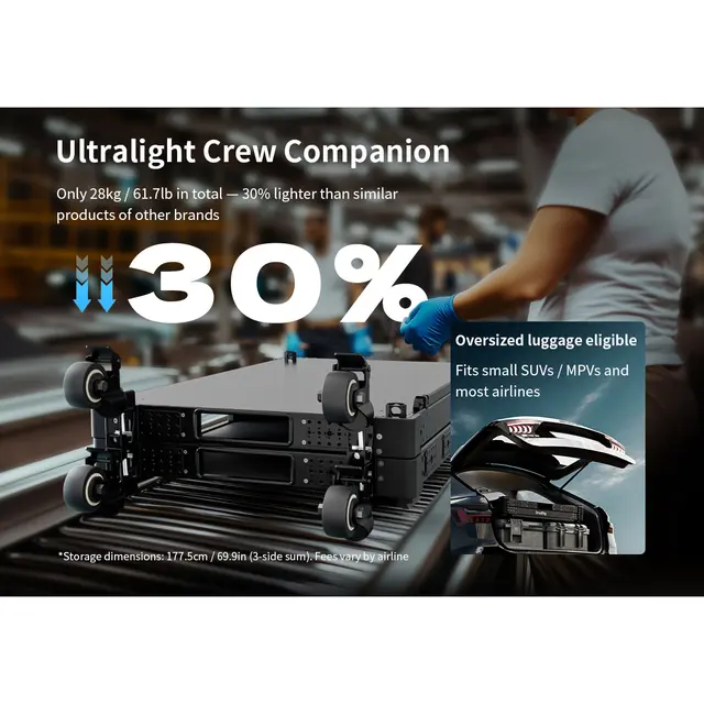 SmallRig 4573 36" Lightweight Cart For Video Production 