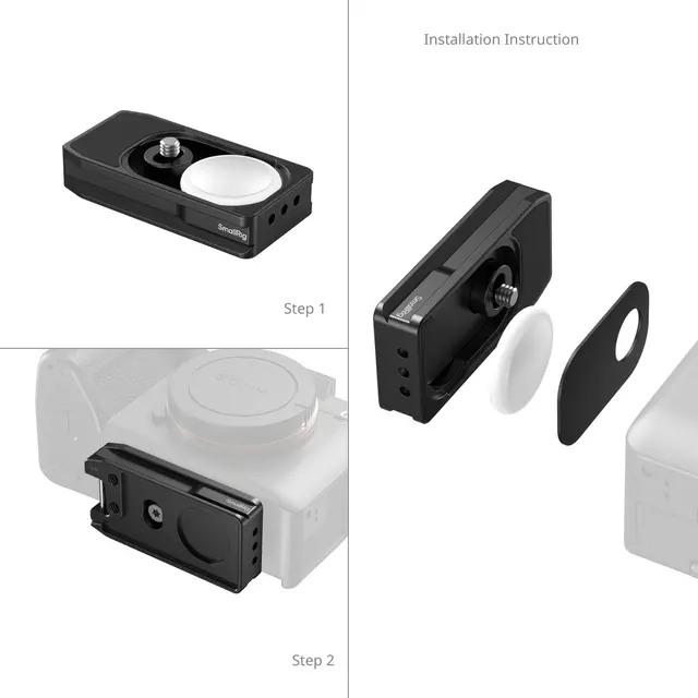 SmallRig 5422 Arca-Swiss Mount Plate Festeplate AirTag / SmartTag2 