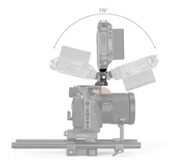 SmallRig 2904B Swivel/Tilt Monitor Mount Monitorholder med skrufester